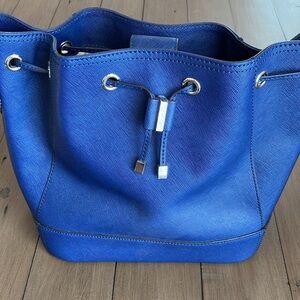 Calvin Klein Blue Shoulder Bag